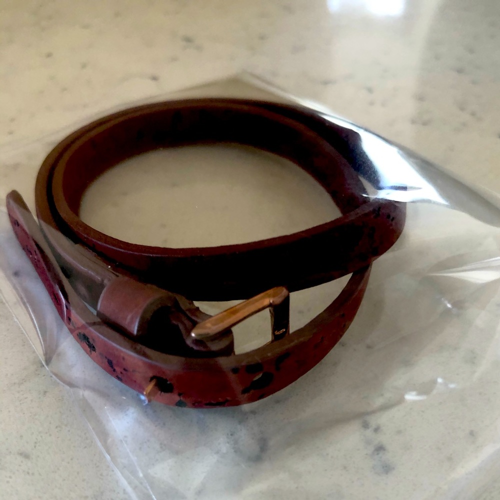 Cork bracelet